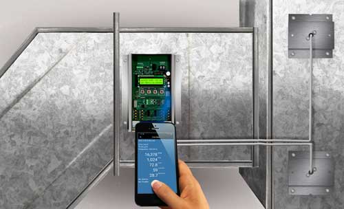 Easily verify airflow rates with smartphone