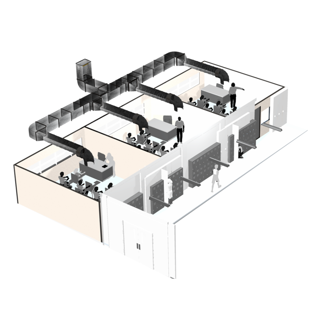 Implementing VAV systems allows for airflow control in different building zones.